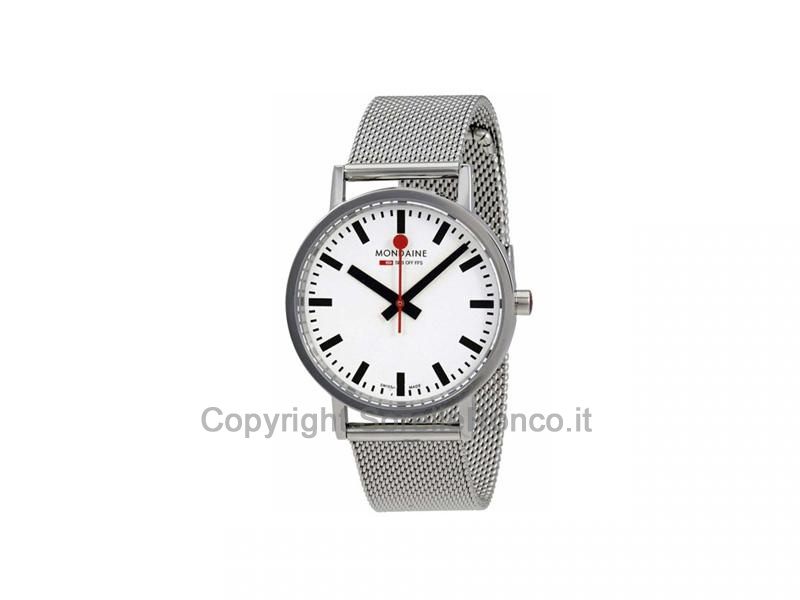 MONDAINE CLASSIC 36MM ACCIAIO