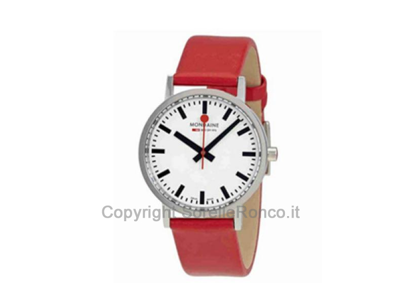 MONDAINE CLASSIC 36MM ROSSO