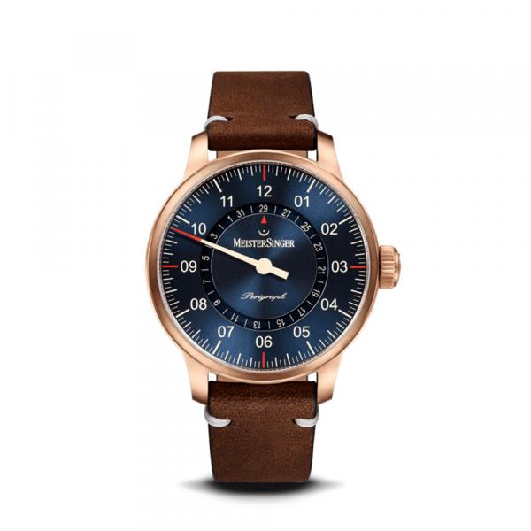 AM1017BR - Meistersinger Classic Plus Perigraph Blu 43mm