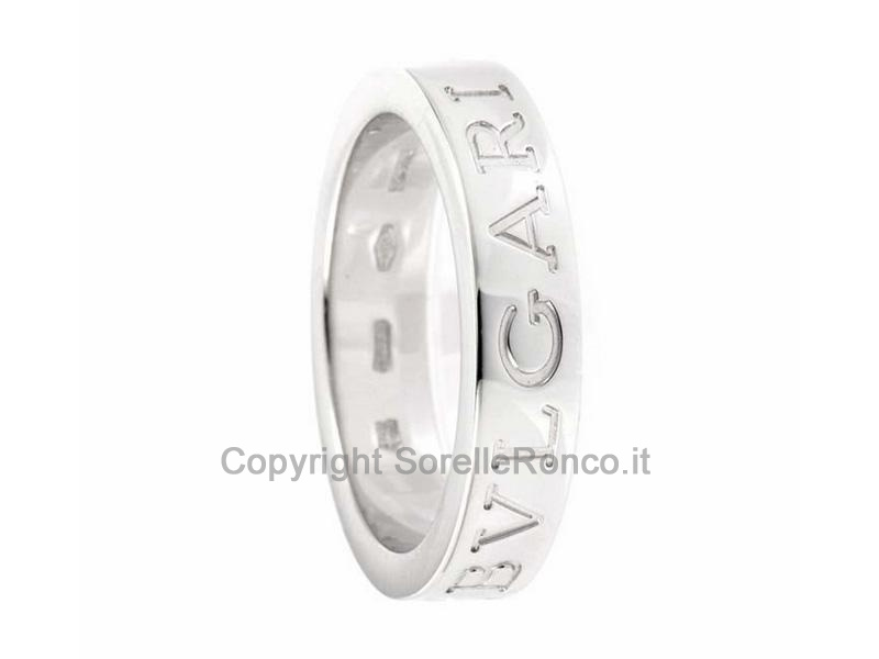 ANELLO BULGARI ORO BIANCO E DIAMANTE