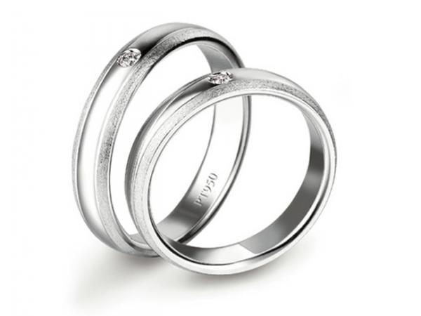FPT107 - Fedi Platino Lenval ELEGANTI 4,5mm