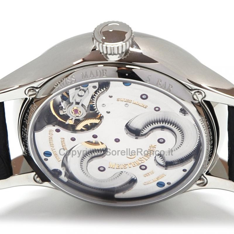 MEISTERSINGER CIRCULARIS PETER HENLEIN 43MM BIANCO