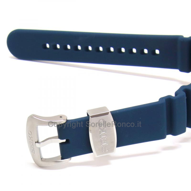 SEIKO PROSPEX NERO 43.5MM BRACCIALE CAUCCIÙ BLU