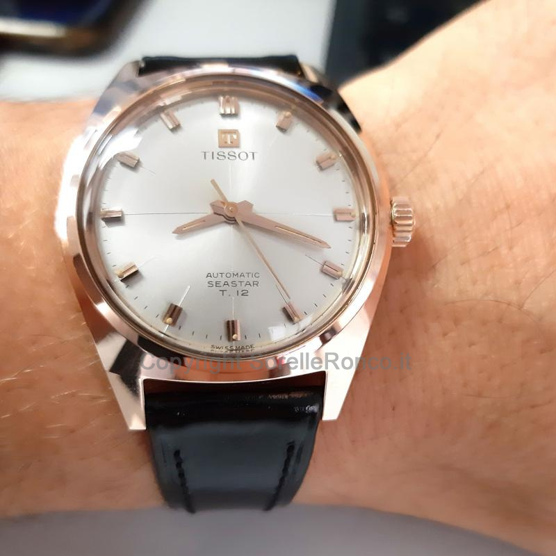 TISSOT SEASTAR 35MM LAMINATO ORO ROSA AUTOMATICO