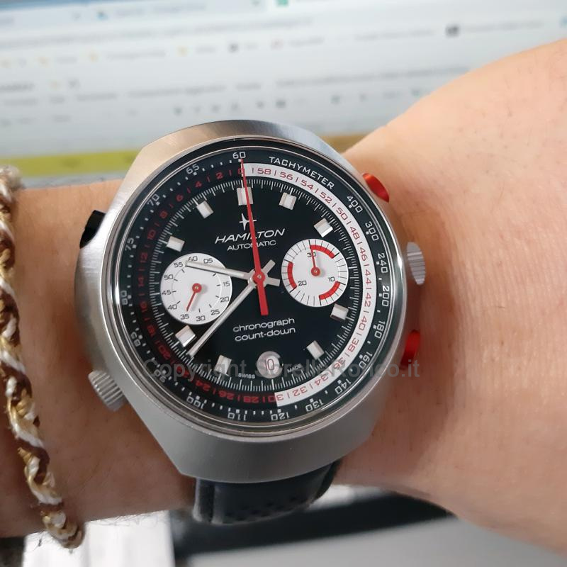 HAMILTON AMERICAN CLASSIC CHRONOMATIC NERO 48X51MM