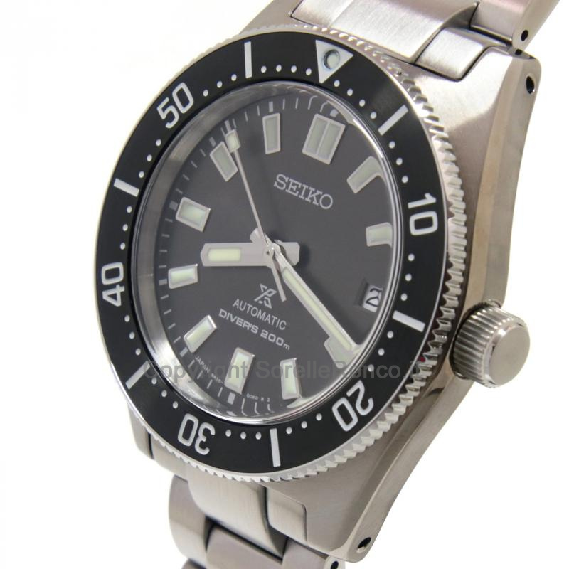 SEIKO PROSPEX NERO 40,5MM ACCIAIO GHIERA NERA