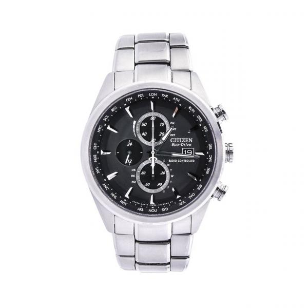 AT8011-55E - Citizen Radiocontrollato H800 43mm Chrono Nero