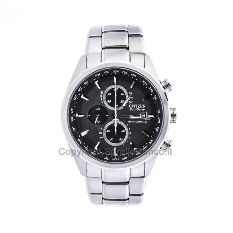 CITIZEN RADIOCONTROLLATO H800 43MM CHRONO NERO