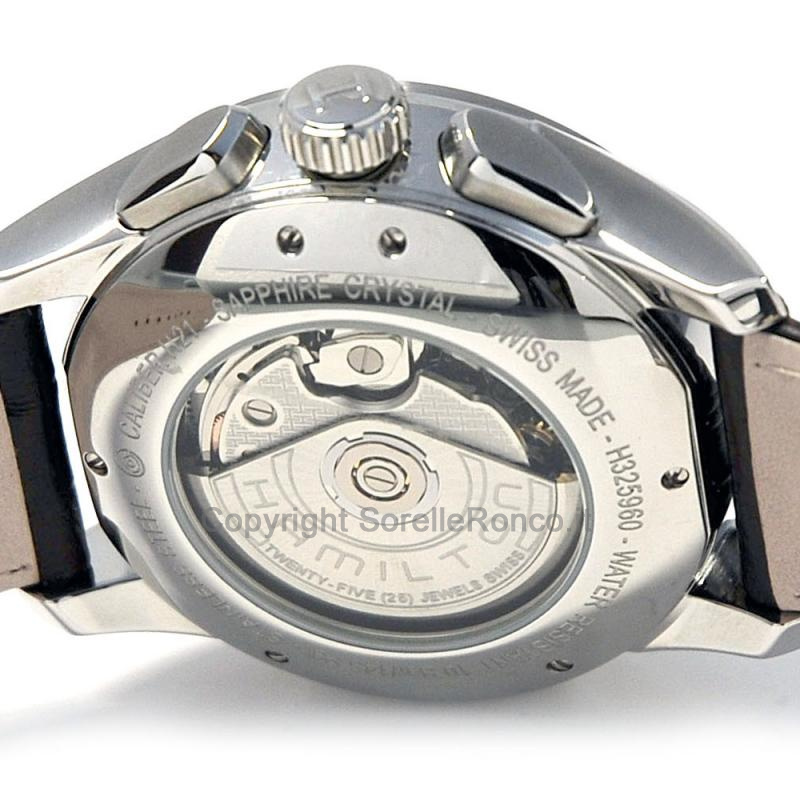 HAMILTON JAZZMASTER CHRONO SILVER 42MM