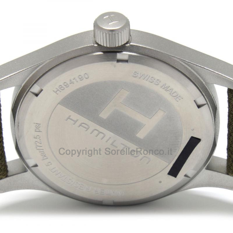 HAMILTON KHAKI FIELD MANUALE H50 38MM