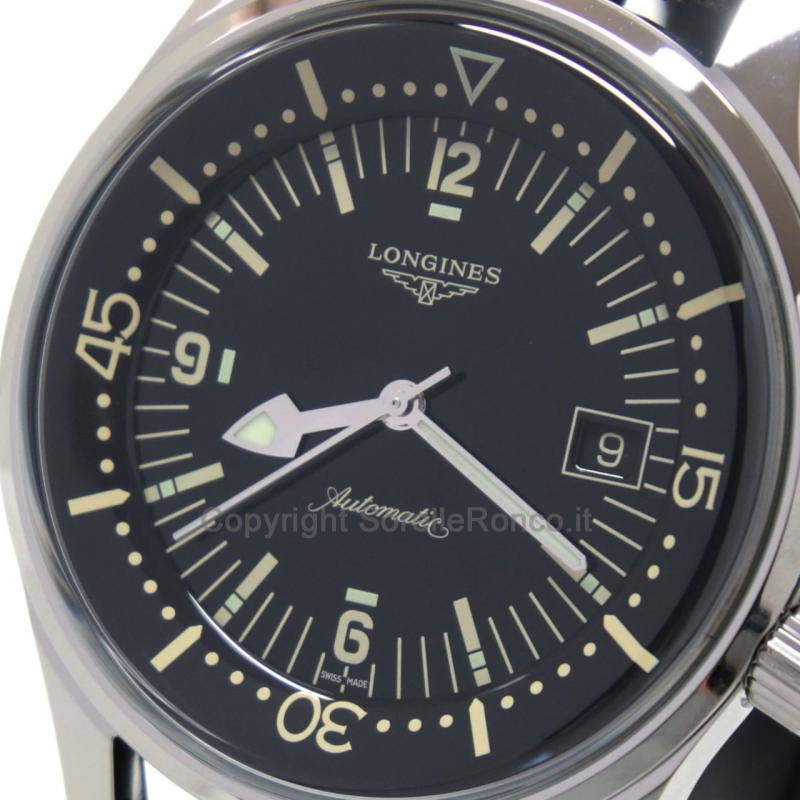 LONGINES LEGEND DIVER SUB AUTOMATICO 42MM PELLE