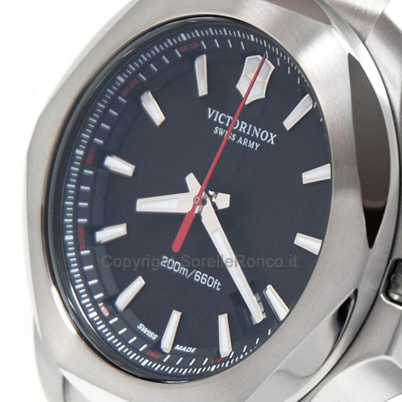 VICTORINOX I.N.O.X. NERO PELLE 43MM