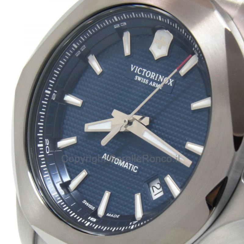 VICTORINOX I.N.O.X. MECHANICAL BLU 43MM LEGNO
