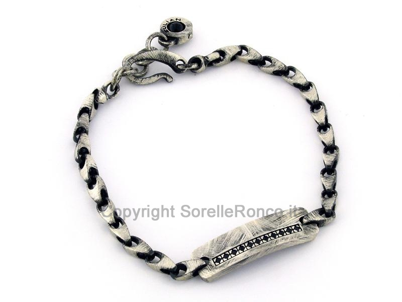 BRACCIALE ZULIAN IN ARGENTO CON PIETRE