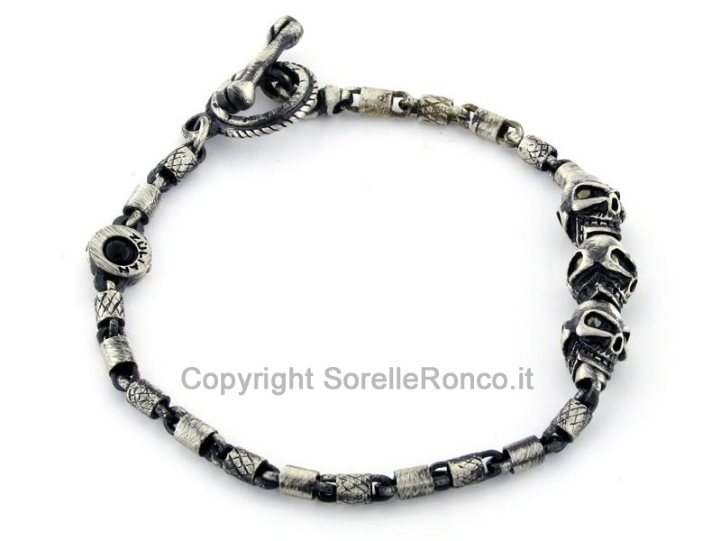 Zulian Bracciale Argento Spazzolato