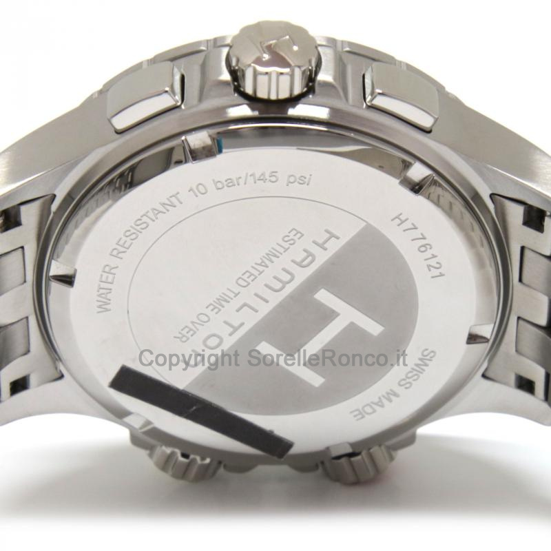 HAMILTON KHAKI AVIATION ETO CHRONO ACCIAIO 42MM
