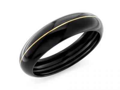 Bracciale Schiava in Corindone e Oro