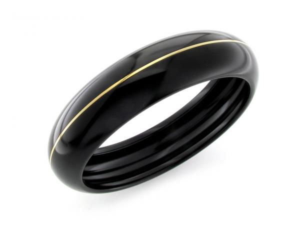 BB-BS-20C1C - Bracciale Schiava in Corindone e Oro