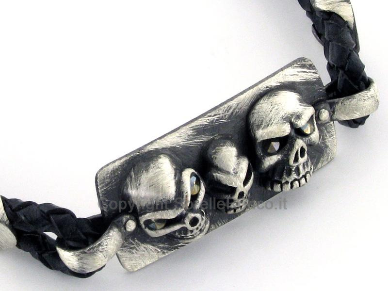 BRACCIALE CON TESCHI ZULIAN GIOIELLI