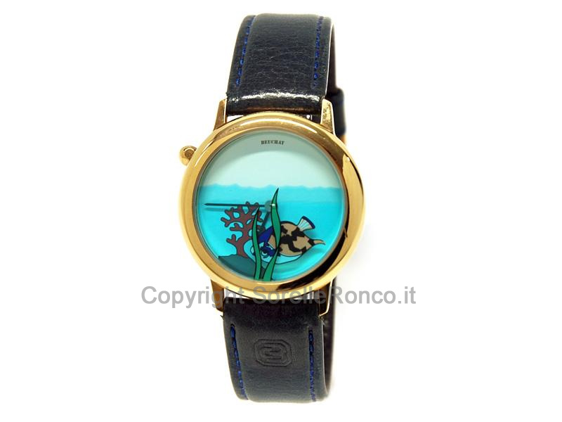 OROLOGIO BEUCHAT QUARZO CON PESCI