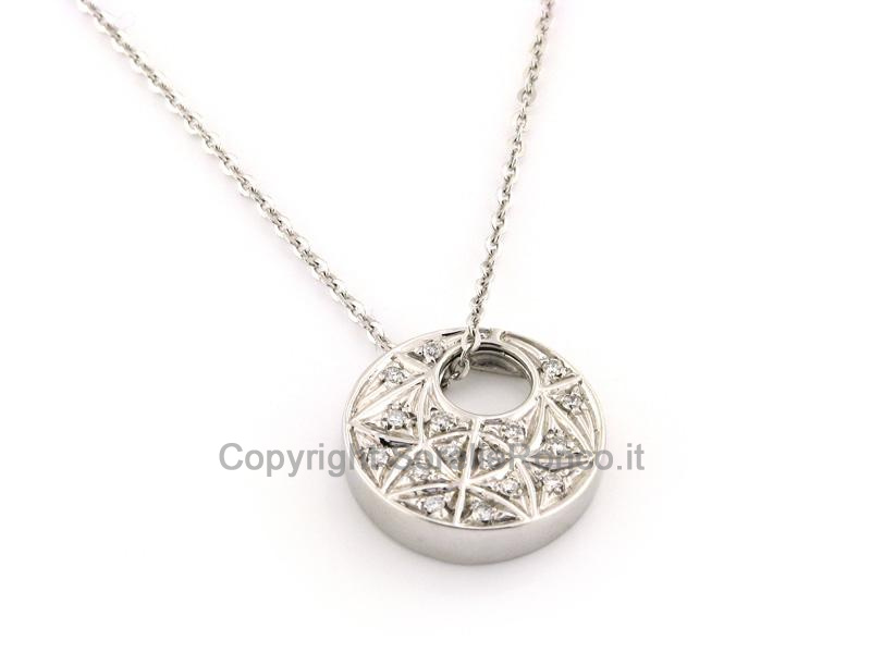 GIROCOLLO BLISS IN ORO CON DIAMANTI