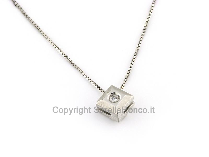 PUNTOLUCE BLISS ORO E DIAMANTE CT. 0.05