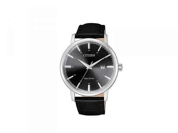 BM7460-11E - Citizen Solo Tempo Nero 40mm Pelle Nera