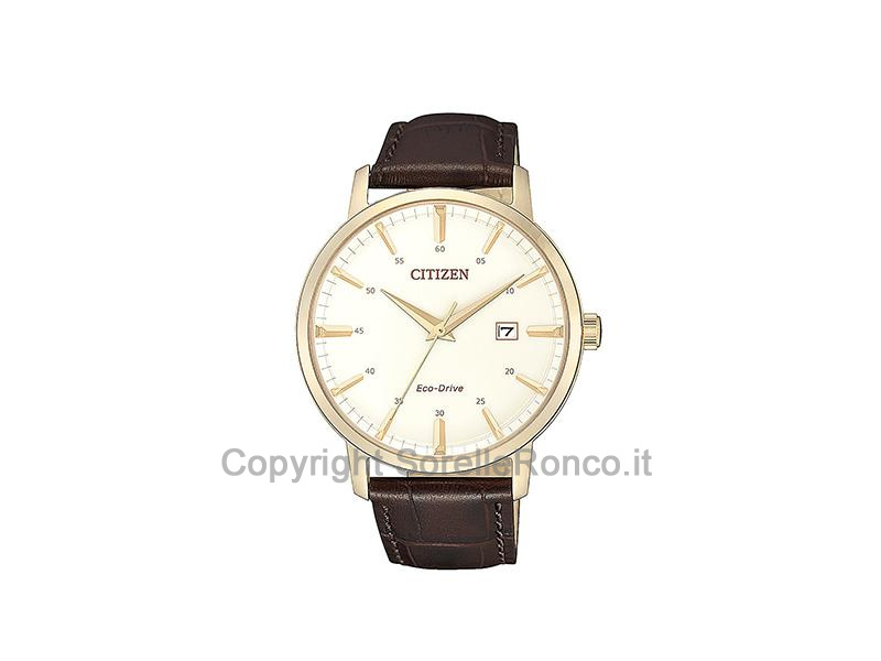 CITIZEN SOLO TEMPO ARGENTO 40MM CASSA PLACCATA ORO