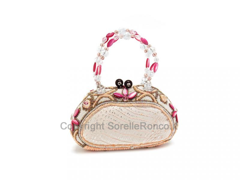 BORSA GIOIELLO CON SWAROVSKI E STRASS