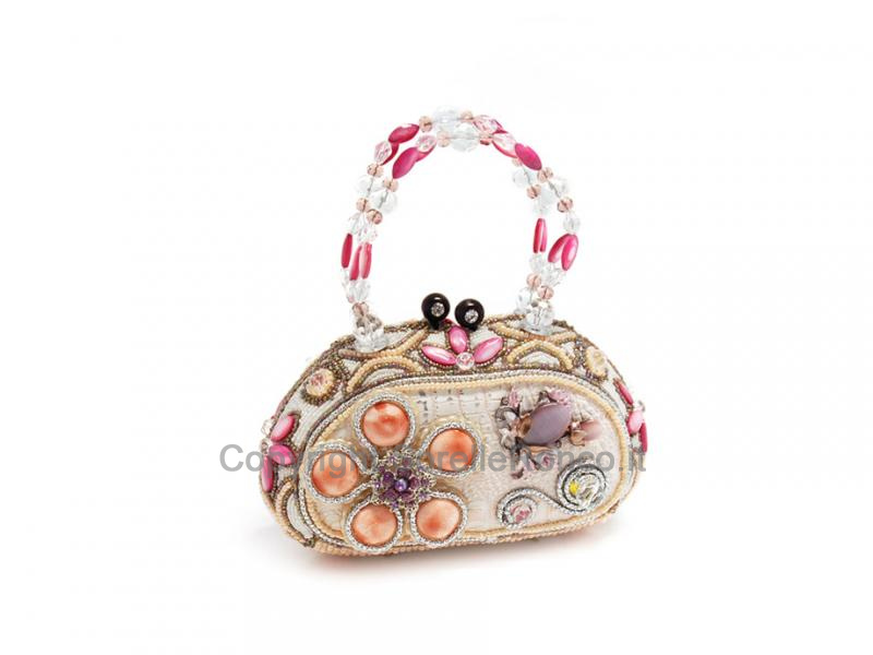 BORSA GIOIELLO CON SWAROVSKI E STRASS