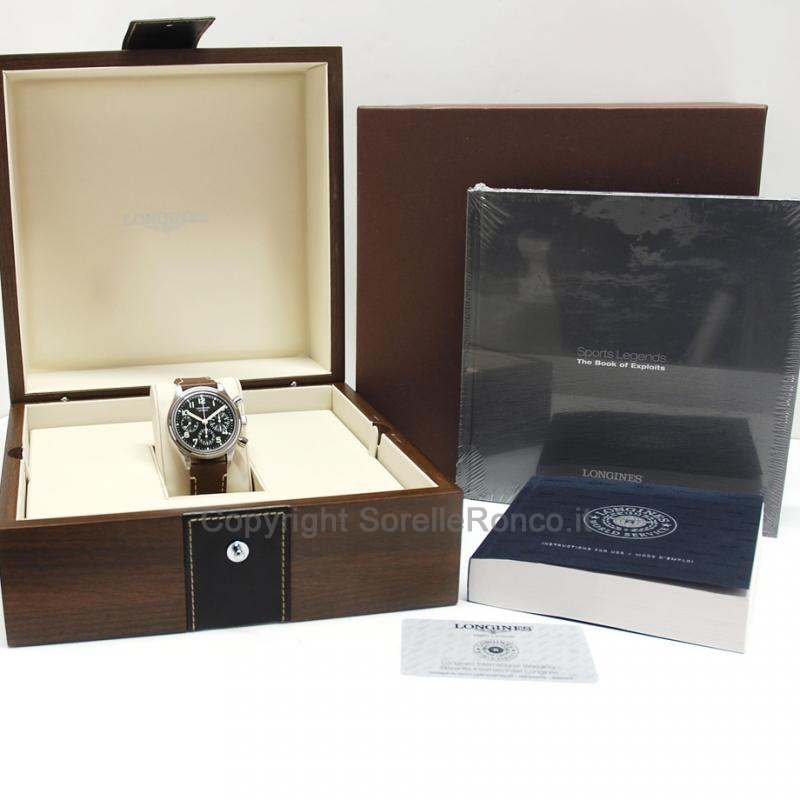 LONGINES HERITAGE AVIGATION NERO 41MM BIGEYE