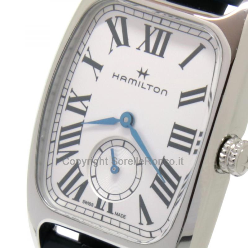 HAMILTON AMERICAN CLASSIC BOULTON BIANCO 27X31MM