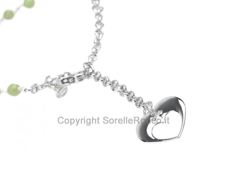 BRACCIALE ROSARIO TUUM COR CON PERIDOTO