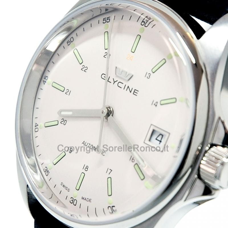 GLYCINE COMBAT 6 SILVER 36MM