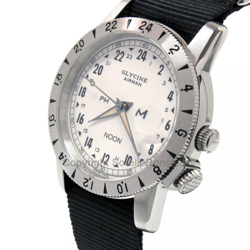 GLYCINE AIRMAN VINTAGE POURIST AVORIO