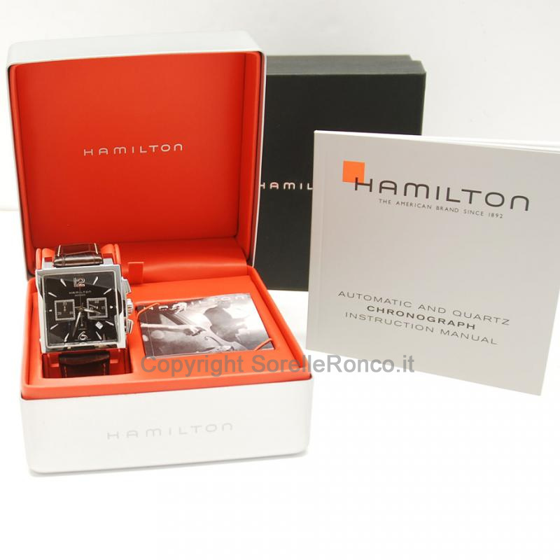 HAMILTON JAZZMASTER CHRONO NERO 38MM