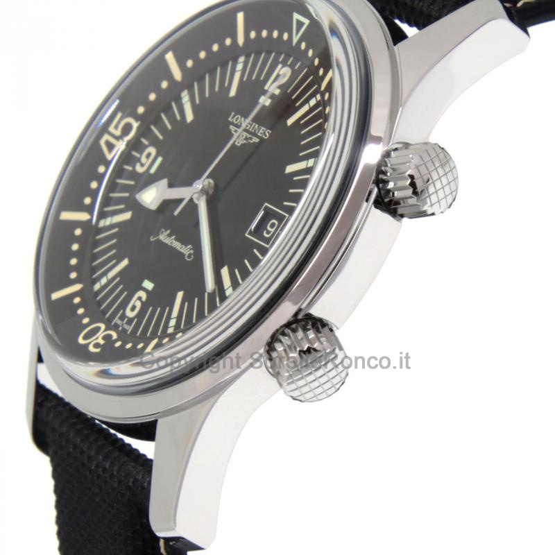 LONGINES LEGEND DIVER SUB AUTOMATICO 42MM PELLE