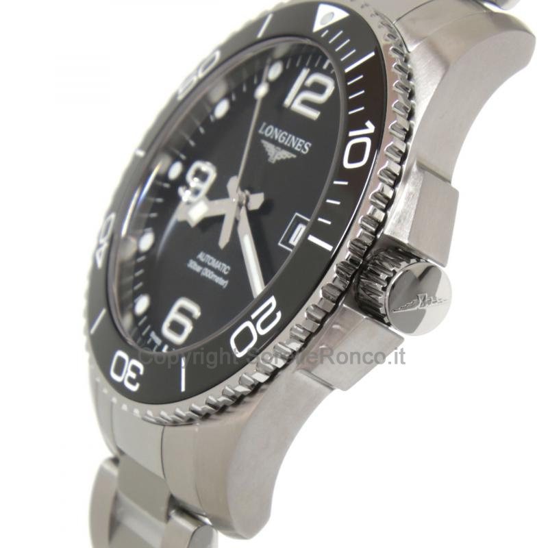 LONGINES HYDROCONQUEST GHIERA NERA 43MM