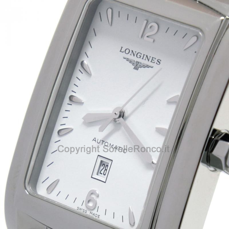 LONGINES DOLCE VITA MAXI BIANCO 50MM RETTANGOLARE
