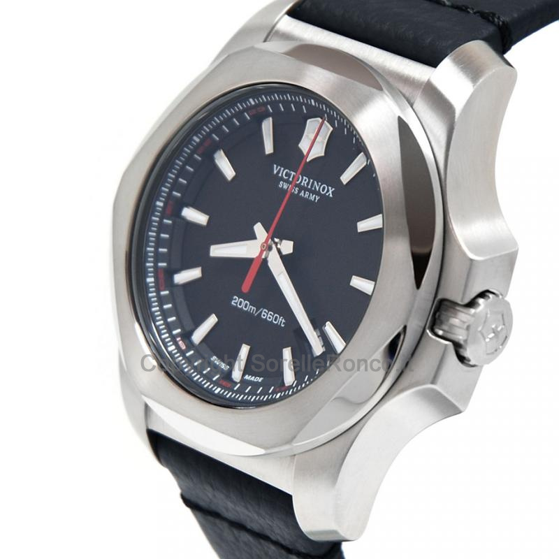 VICTORINOX I.N.O.X. NERO PELLE 43MM