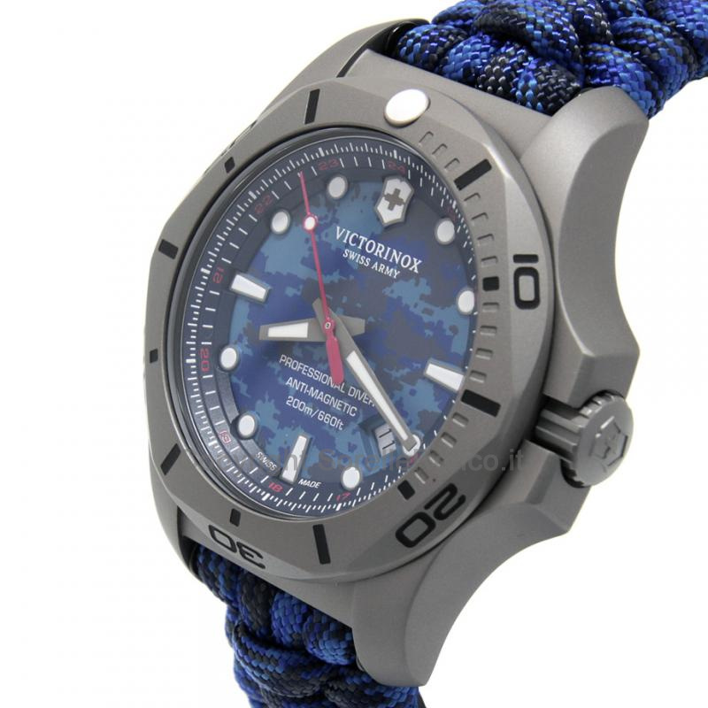 VICTORINOX INOX TITANIUM PARACORD DIVER BLU 45MM
