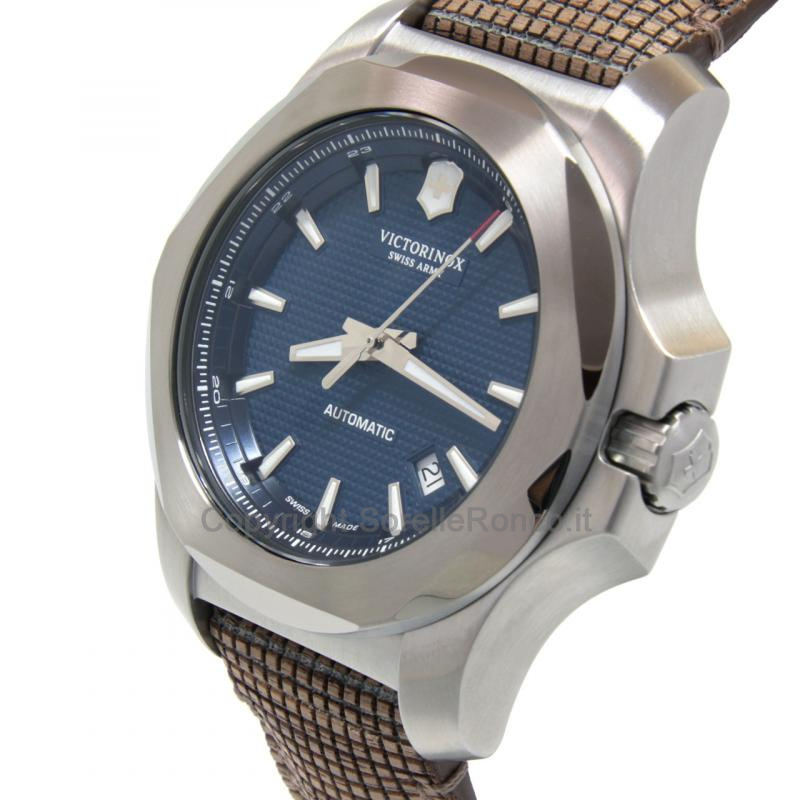 VICTORINOX I.N.O.X. MECHANICAL BLU 43MM LEGNO
