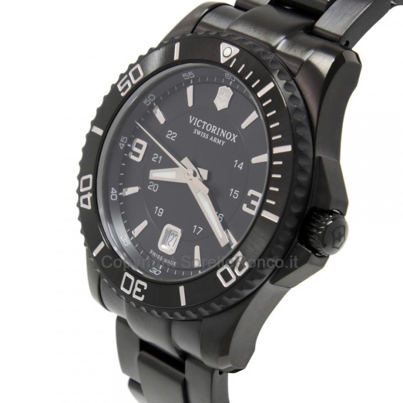 VICTORINOX MAVERICK NERO GHIERA NERA 43MM