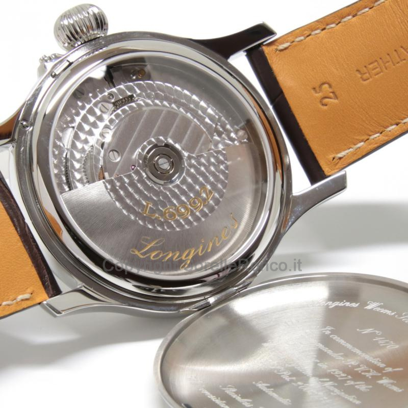 LONGINES HERITAGE WEEMS AUTO 47MM BIANCO