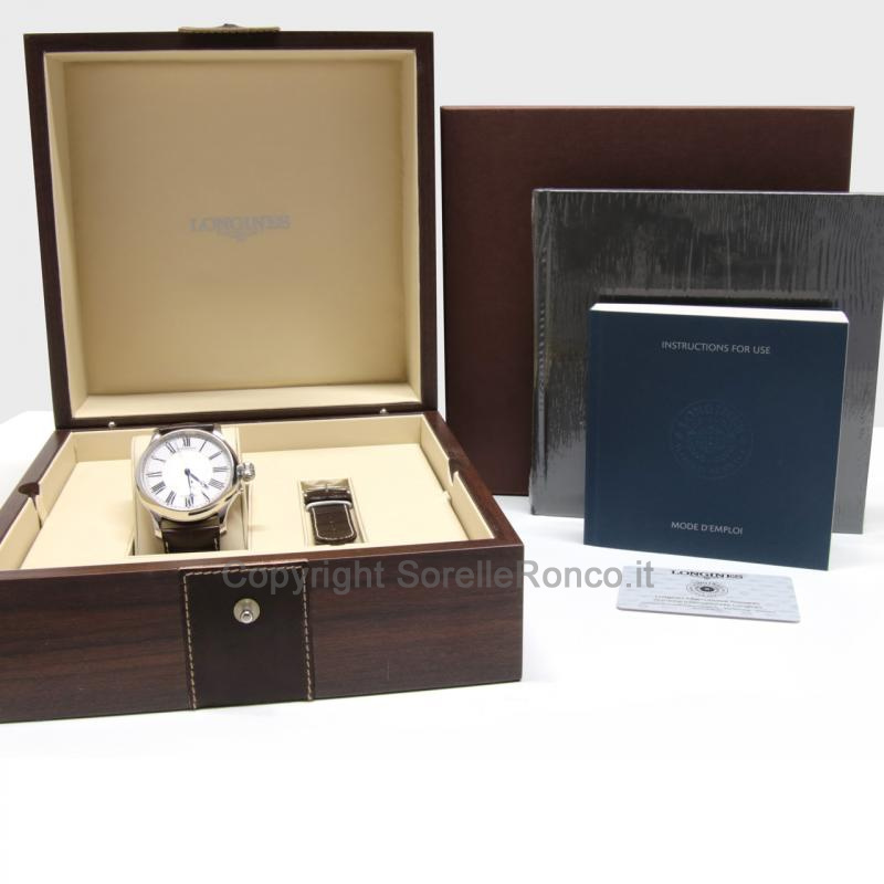 LONGINES HERITAGE WEEMS AUTO 47MM BIANCO