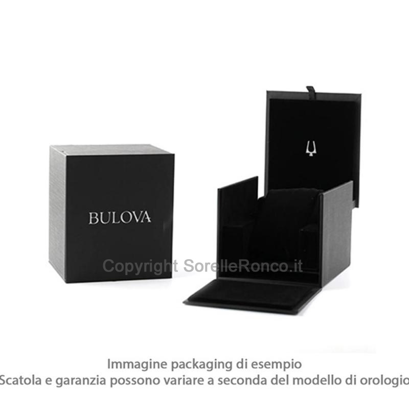 BULOVA REGATTA LADY MADREPERLA OPEN HEART 32MM