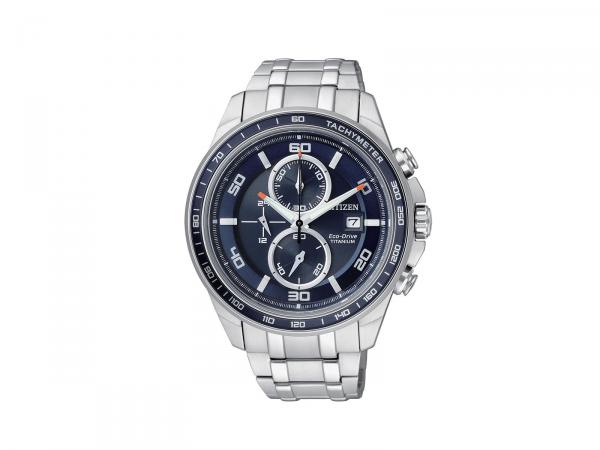 CA0345-51L - Citizen Super Titanium Chrono 43mm Blu