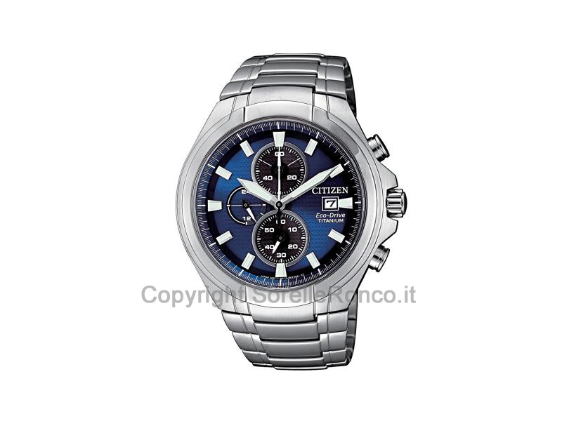 CITIZEN SUPER TITANIO CRONO 42MM BLU