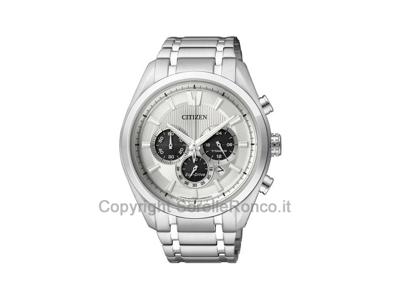 CITIZEN SUPER TITANIO CRONO 43MM SILVER