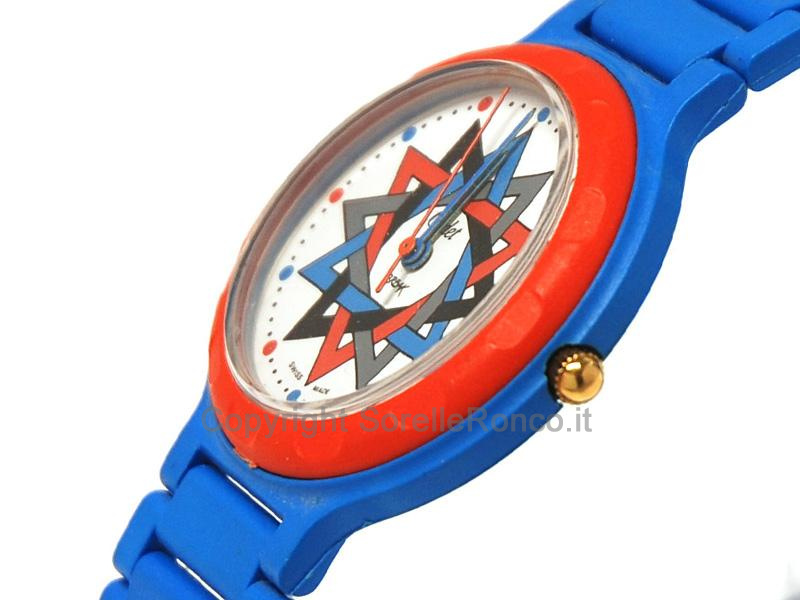 CADET OROLOGIO PLASTICA BLU
